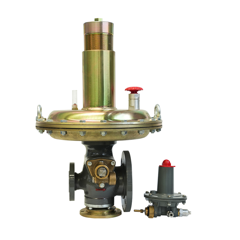 Pijpleidinggasdrukvermindering, regulator
